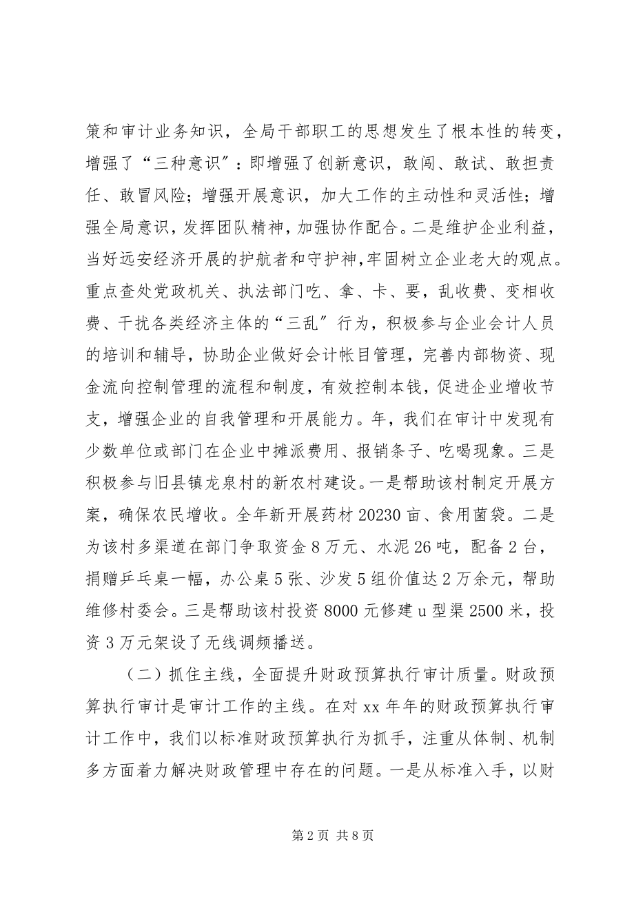 2023年审计局年度审计管理总结.docx_第2页