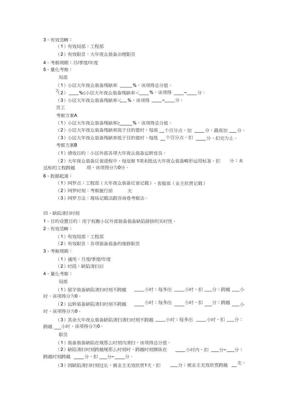 2023年物业公司绩效考核指标.docx_第2页