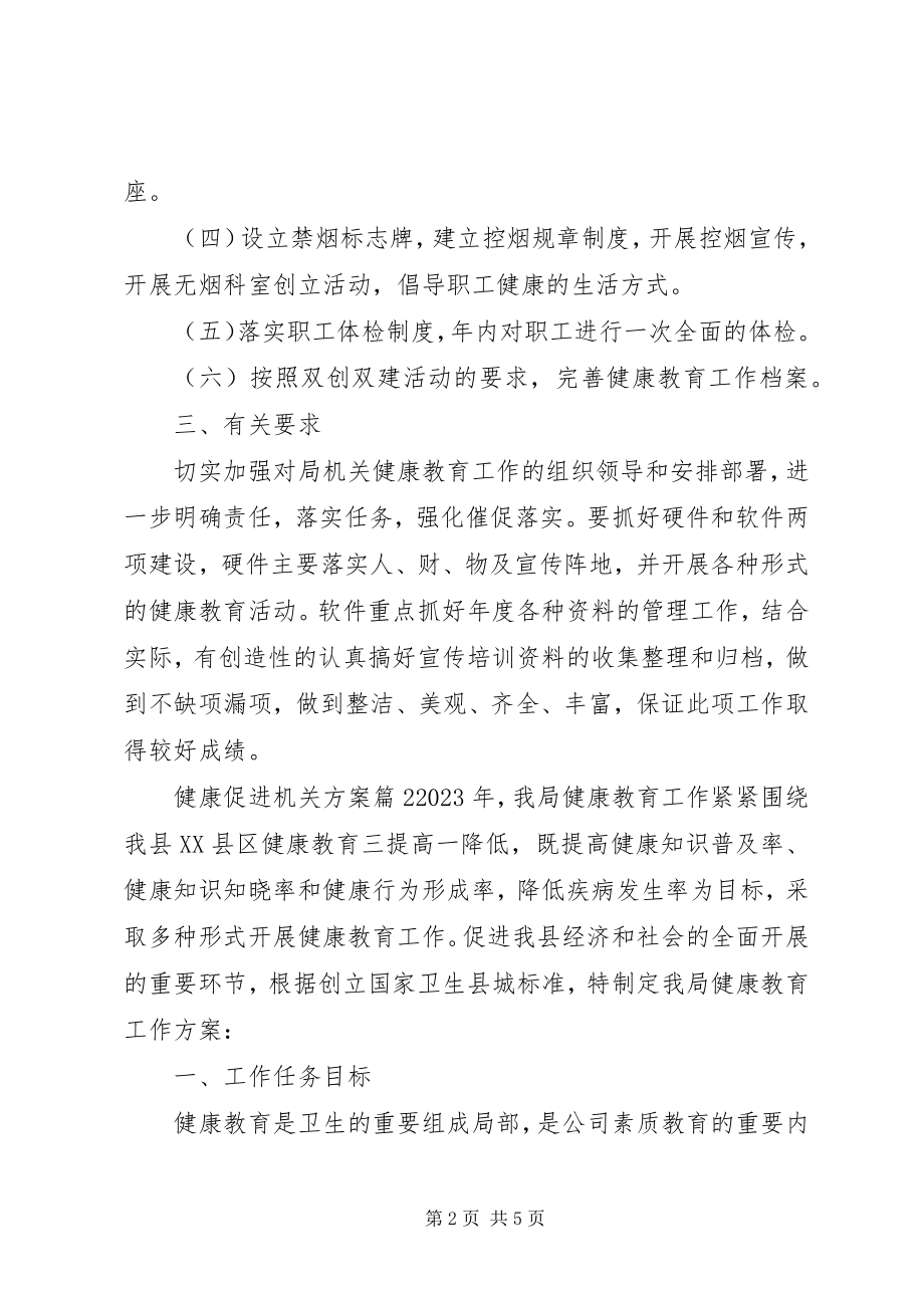 2023年健康促进机关计划健康促进机关会议记录新编.docx_第2页