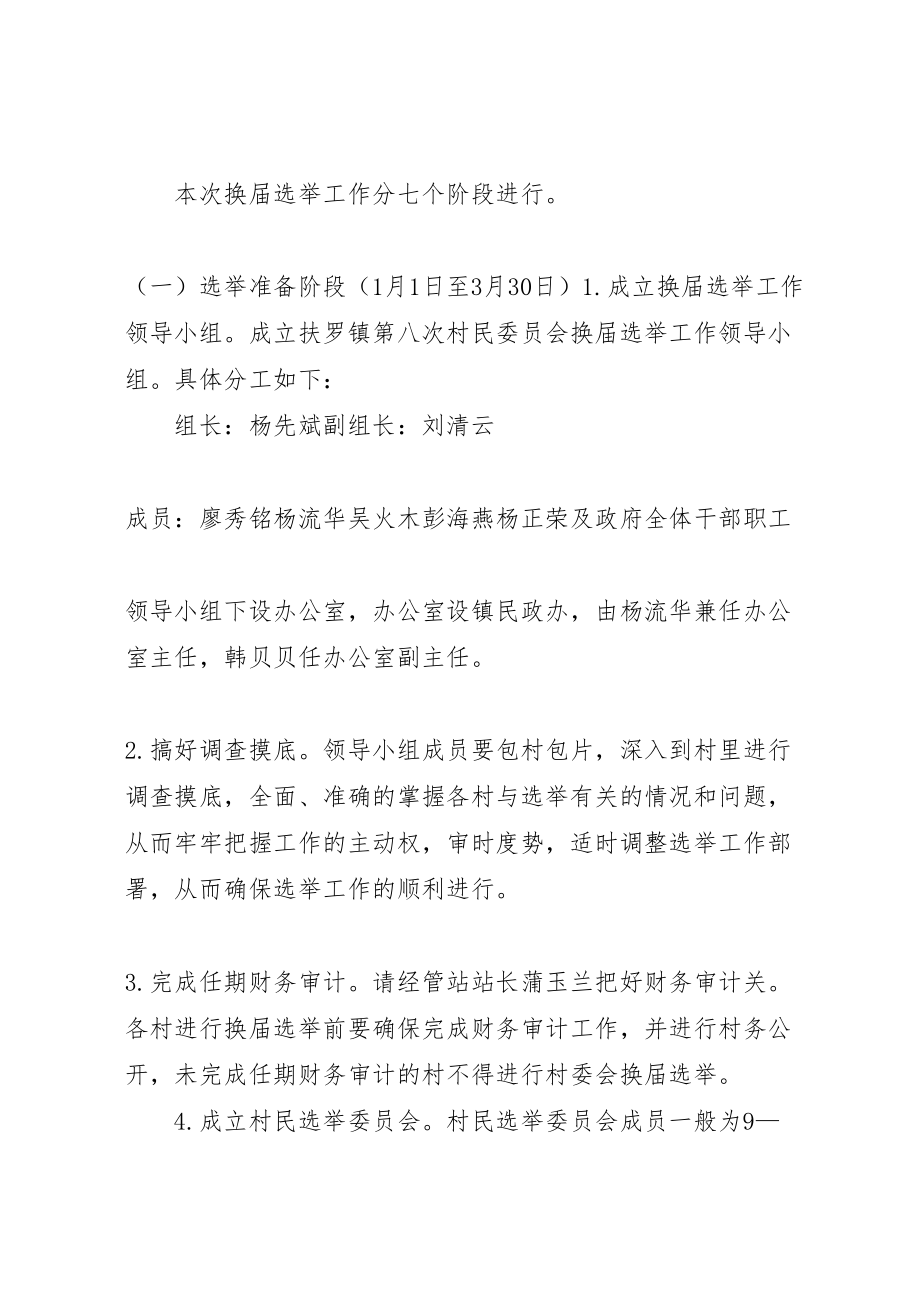 2023年扶罗镇第八次村民委员会换届选举工作实施方案.doc_第2页