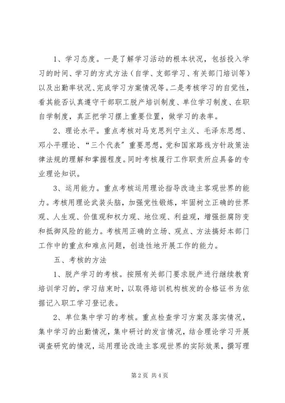 2023年房屋拆迁安置管理处学习考核制度.docx_第2页