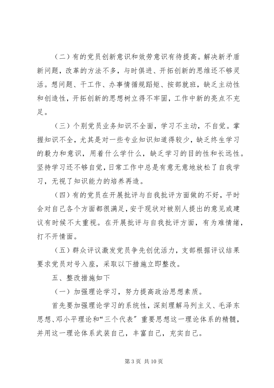 2023年群众评议党员记录.docx_第3页