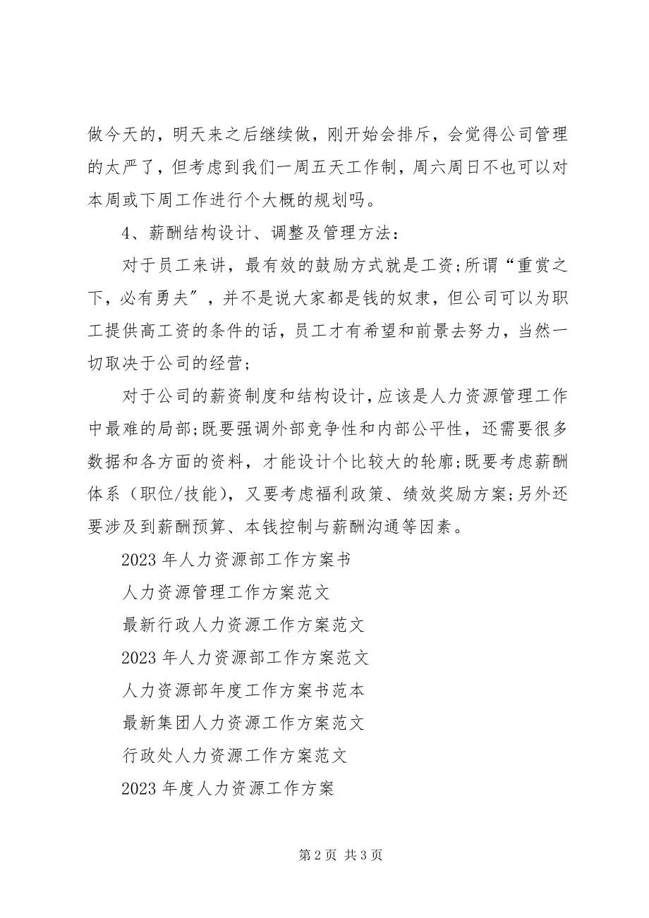 2023年人力资源助理工作计划.docx_第2页