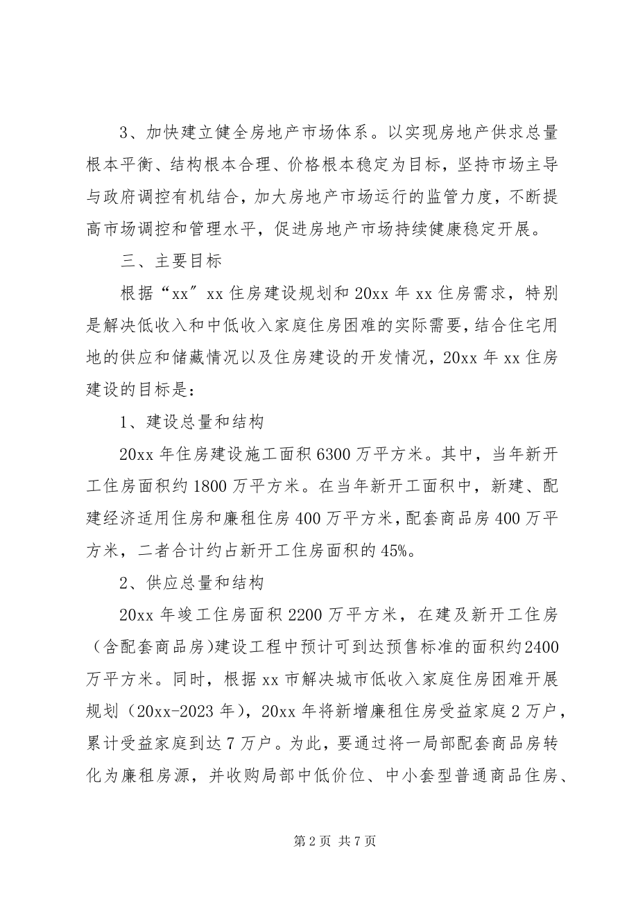 2023年房管局住房建设计划.docx_第2页