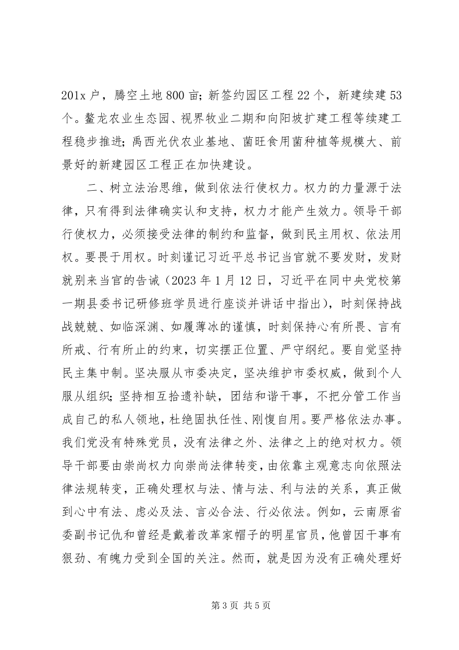 2023年严以用权之树立正确权力观用权为民研讨讲话.docx_第3页