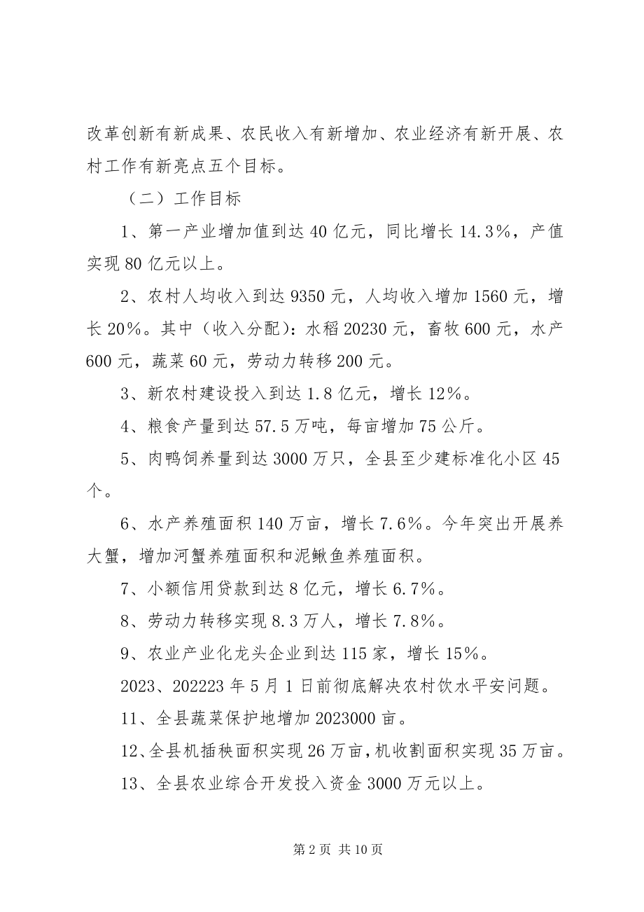 2023年副县长在农业和春耕备耕工作会议致辞.docx_第2页