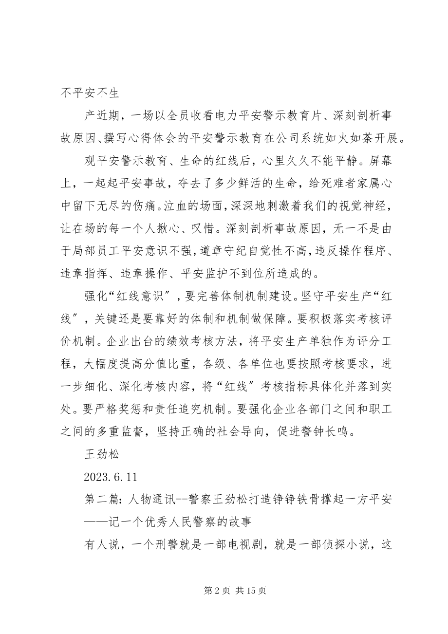 2023年安全的红线观后感王劲松新编.docx_第2页