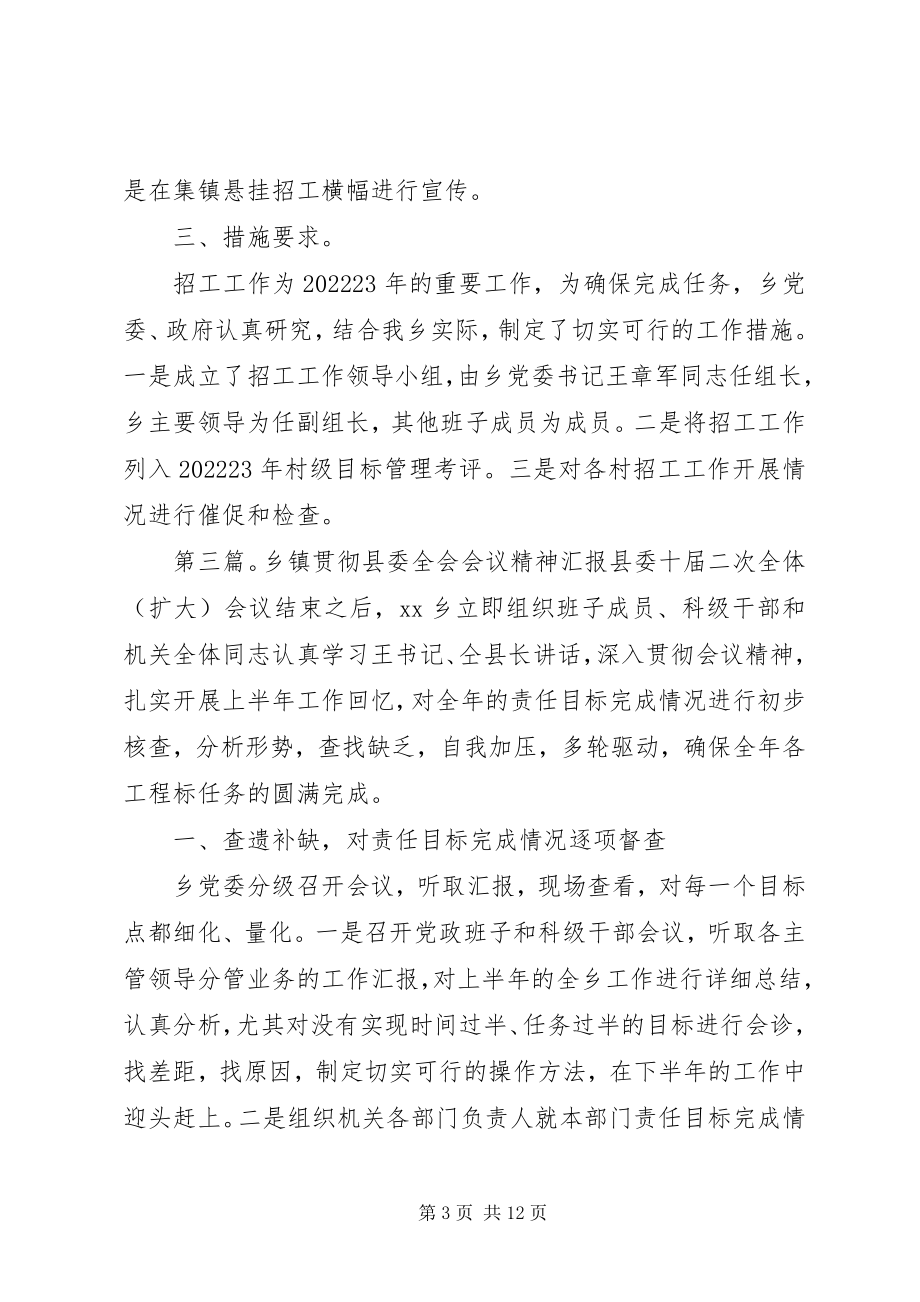 2023年乡镇贯彻县计划生育工作会议精神汇报材料.docx_第3页