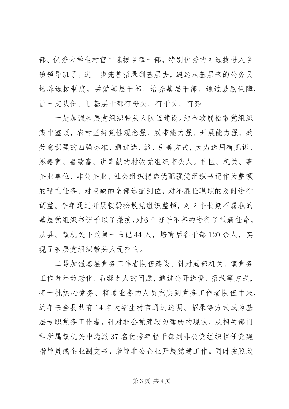 2023年农村党员三支队伍学习心得体会.docx_第3页