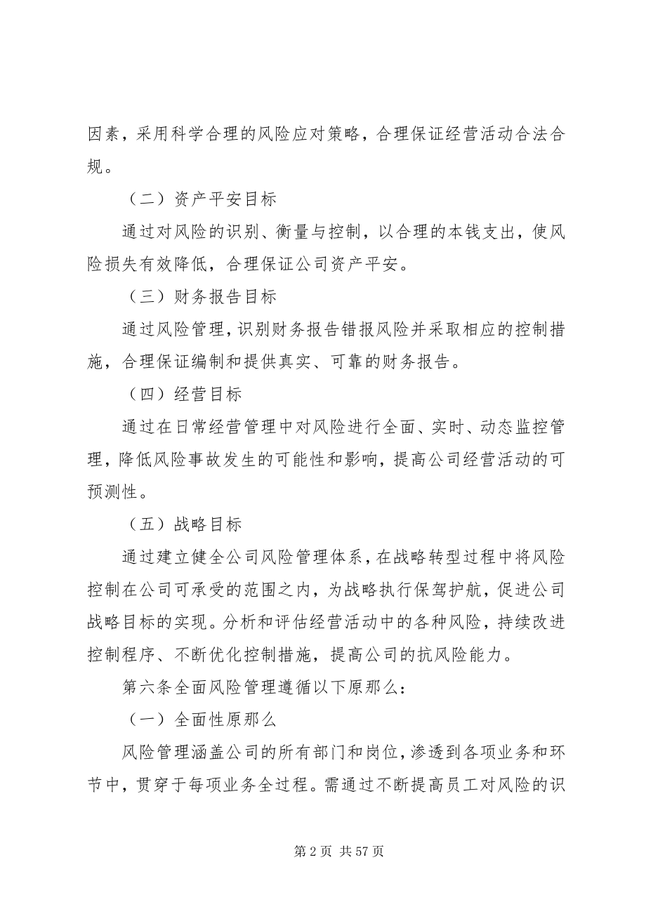 2023年全面风险管理制度.docx_第2页