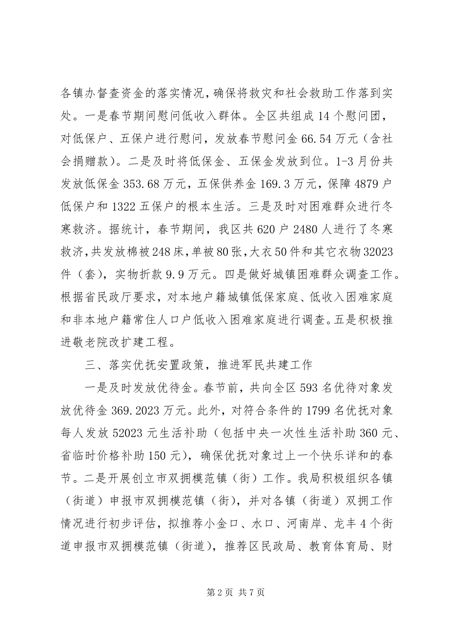 2023年区民政局近期工作情况汇报.docx_第2页