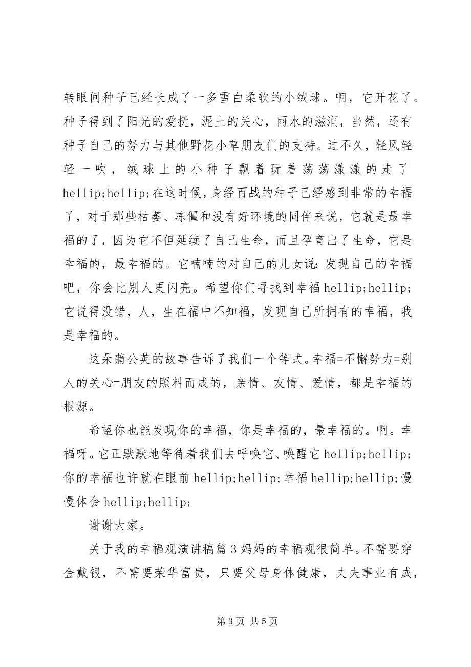 2023年我的幸福观演讲稿.docx_第3页