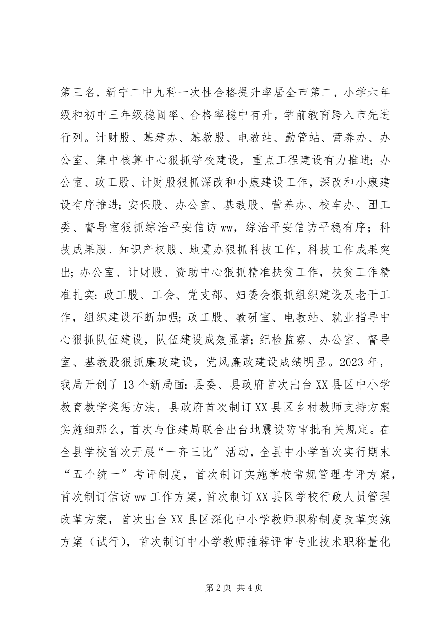 2023年教育科技局党委书记教育科技工作会议致辞稿.docx_第2页