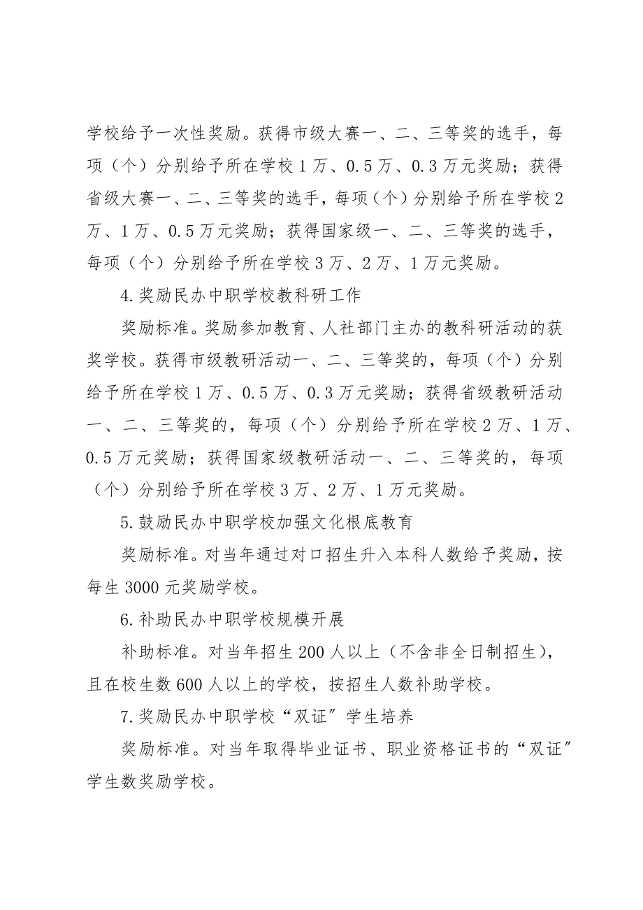 2023年促进民办教育发展专项资金实施方案.docx_第3页