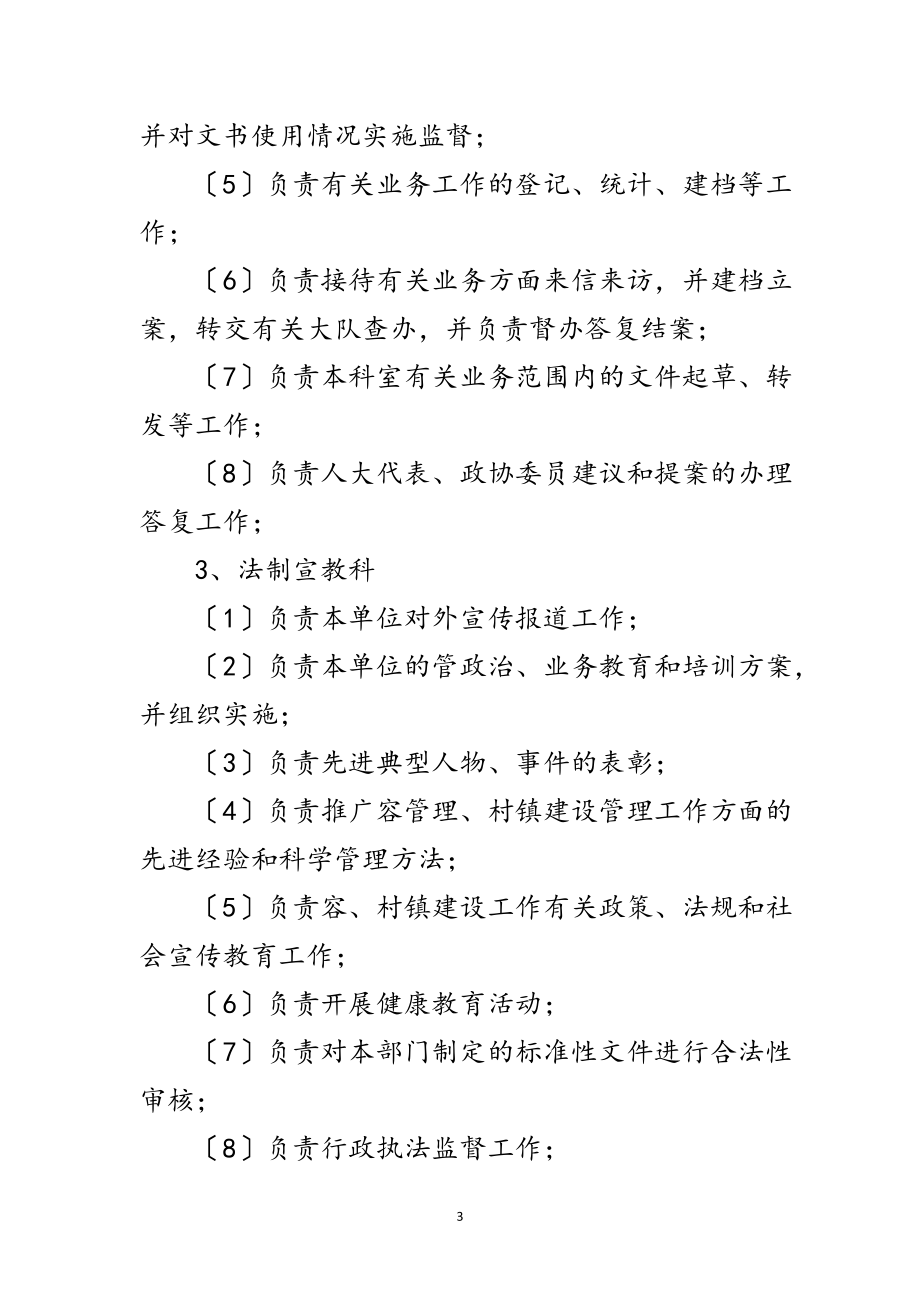 2023年综合执法局工作职责及管理制度范文.doc_第3页