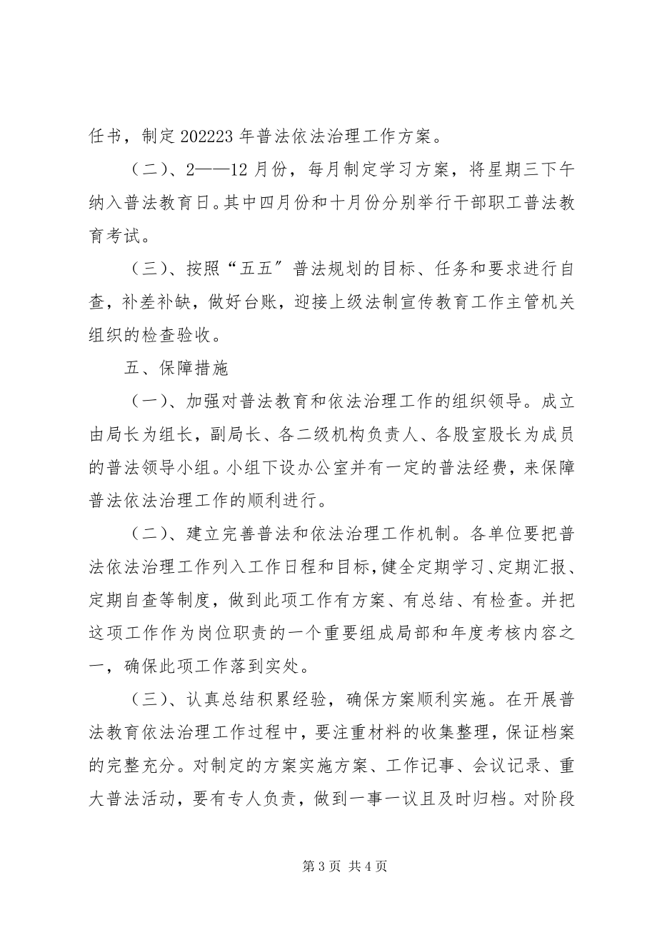 2023年房管局依法治理工作计划.docx_第3页