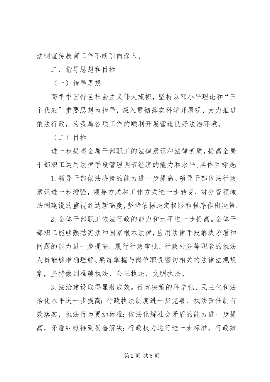 2023年行政机关法制宣传教育规划.docx_第2页