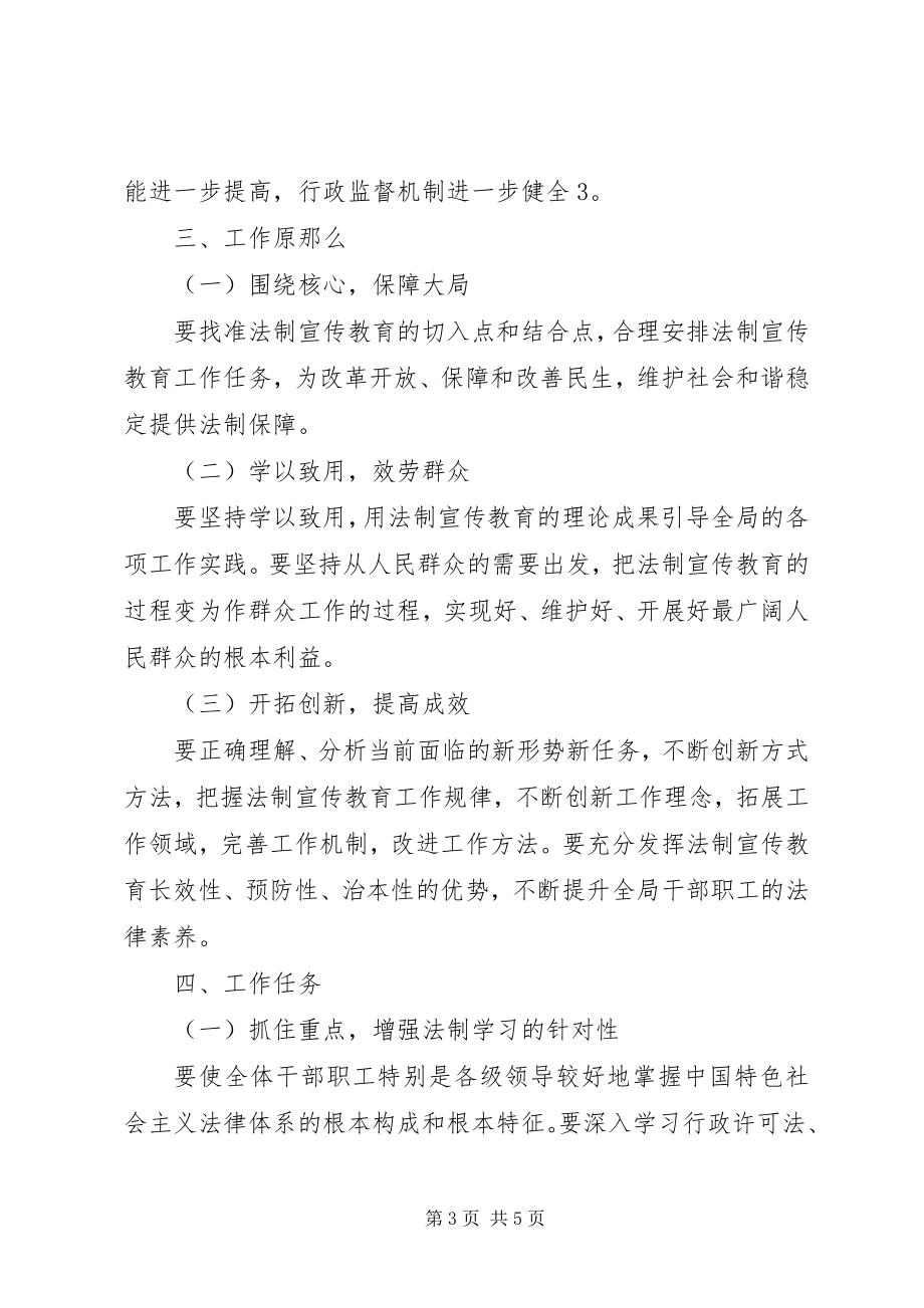 2023年行政机关法制宣传教育规划.docx_第3页