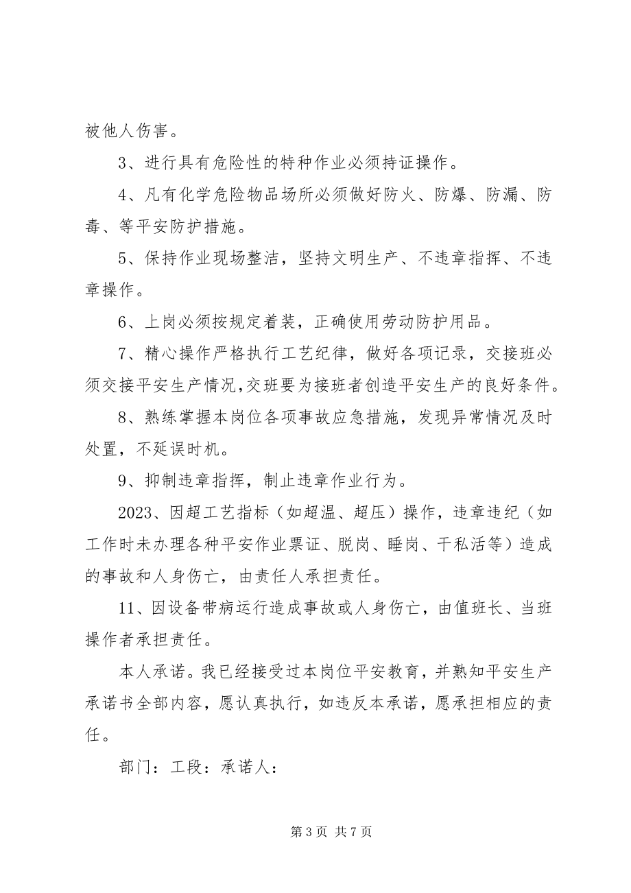 2023年全市环境保护承诺书.docx_第3页