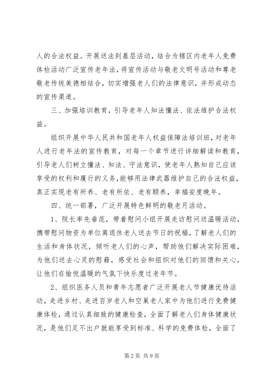 2023年卫生院敬老月活动总结.docx_第2页