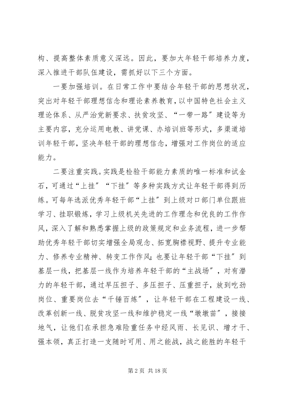 2023年培养选拔优秀年轻干部心得体会六篇.docx_第2页