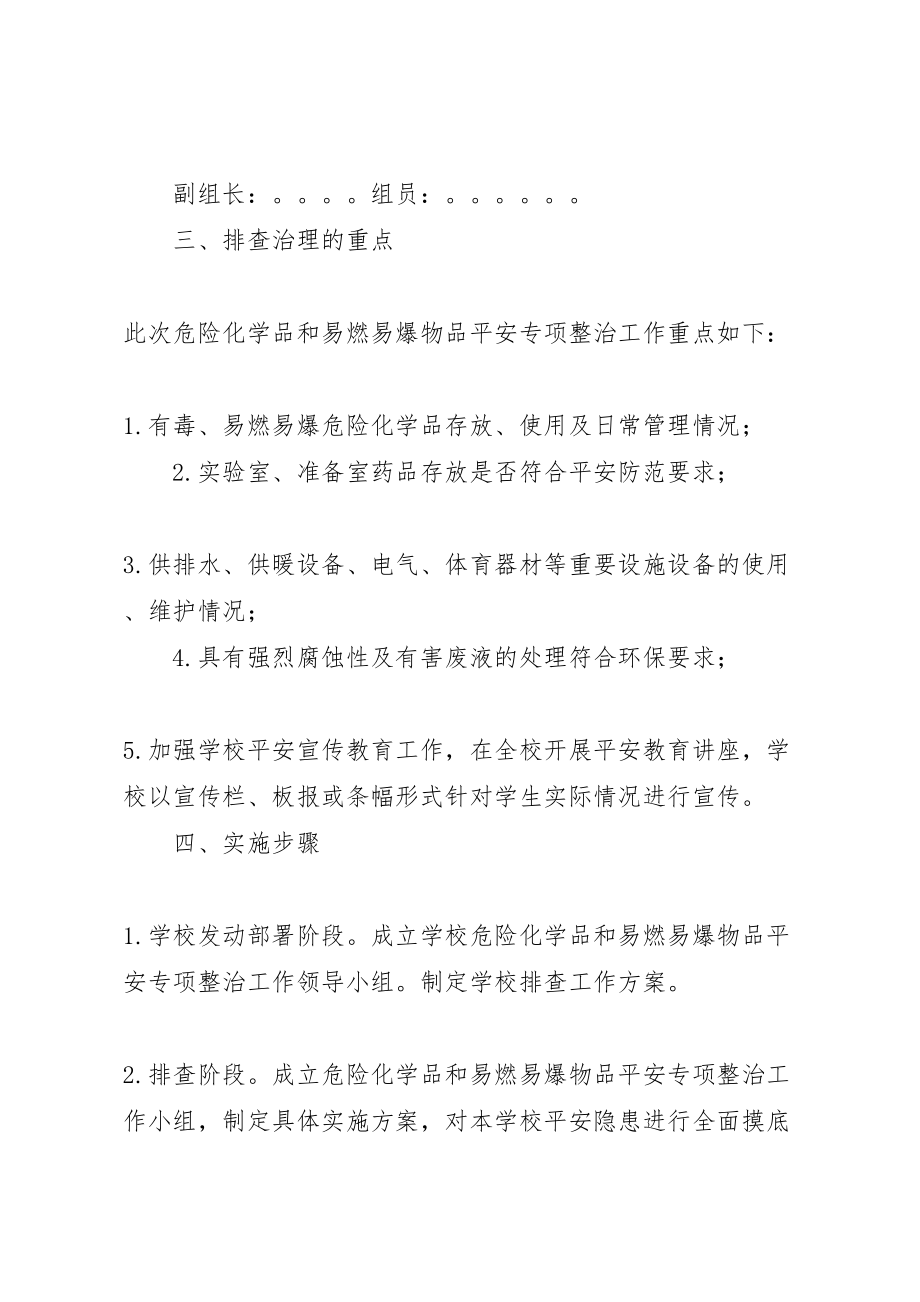 2023年乡中危险化学品专项整治实施方案5篇.doc_第2页