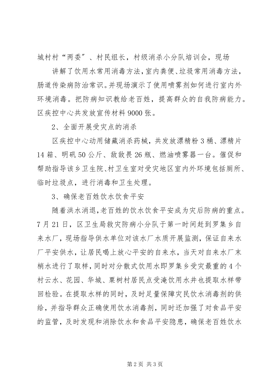 2023年罗集乡救灾防病工作小结.docx_第2页