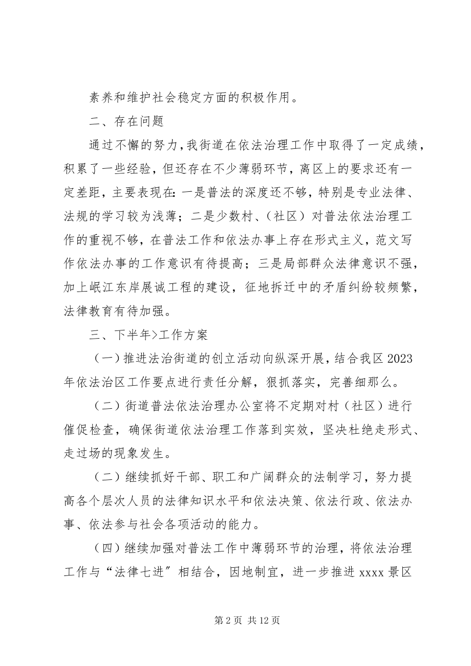 2023年乡镇依法治理半年工作总结.docx_第2页