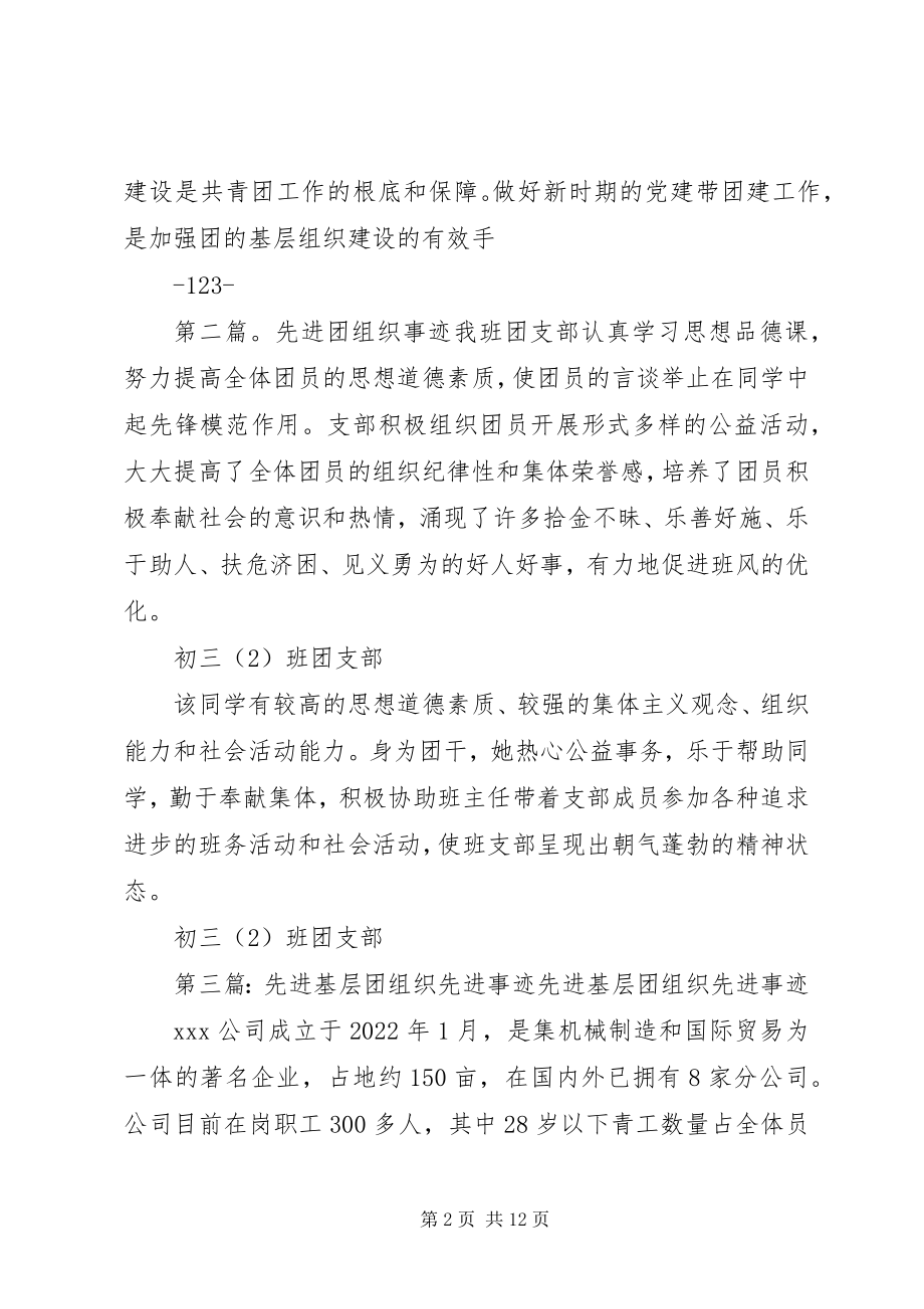 2023年优秀团组织先进事迹材料.docx_第2页