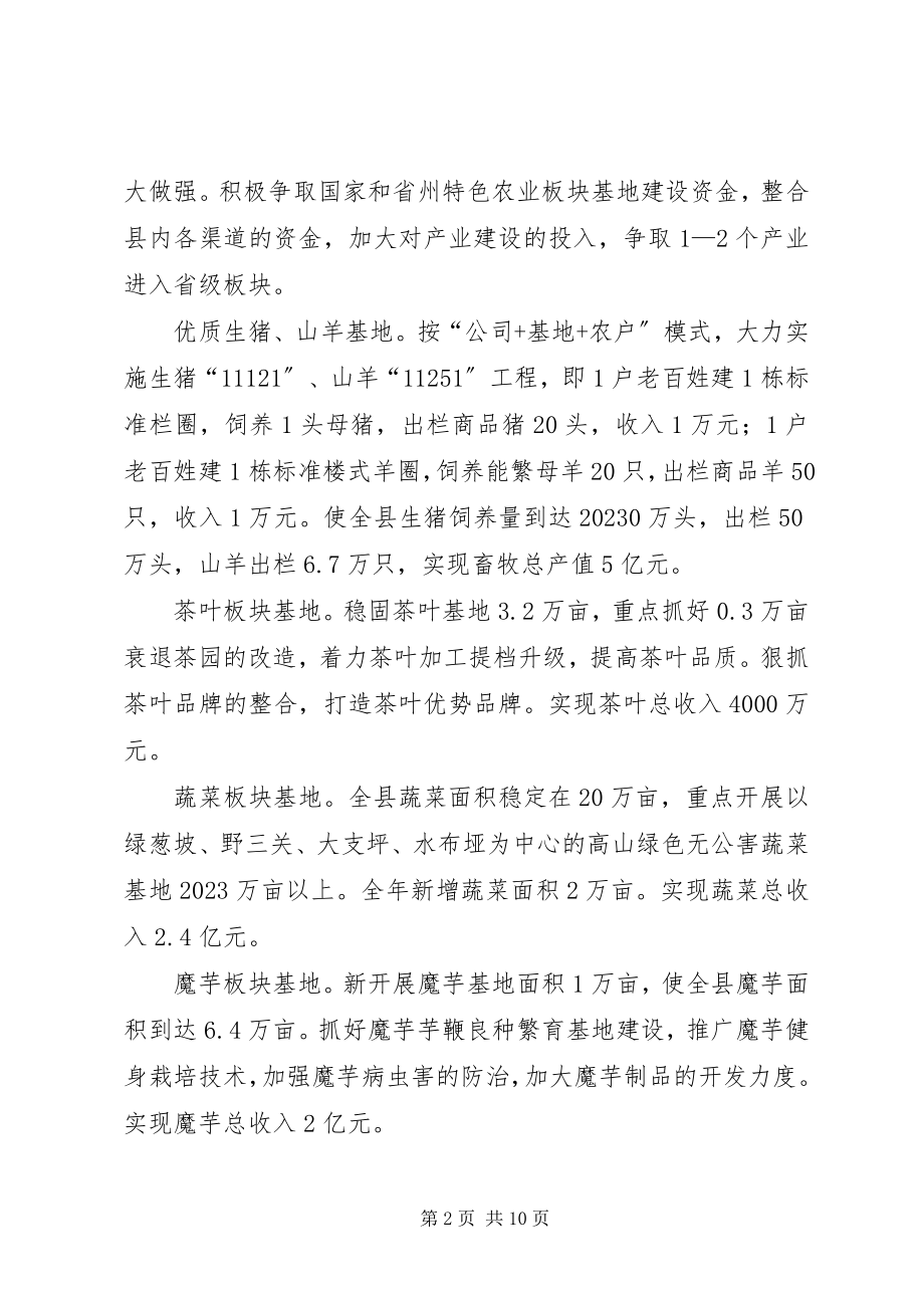 2023年切实抓好农业和农村工作的意见.docx_第2页