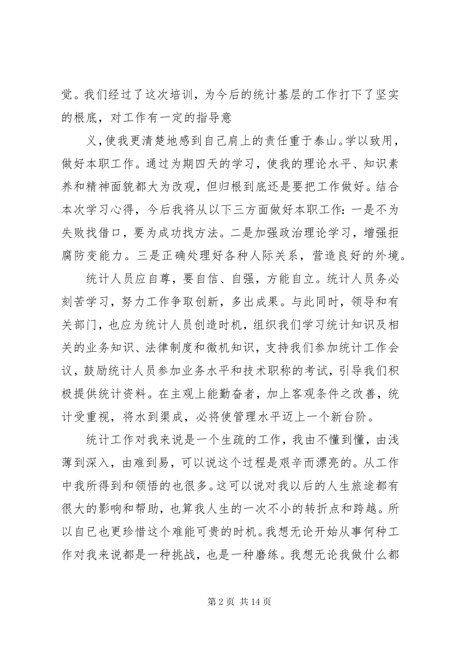 2023年统计培训工作总结.docx_第2页