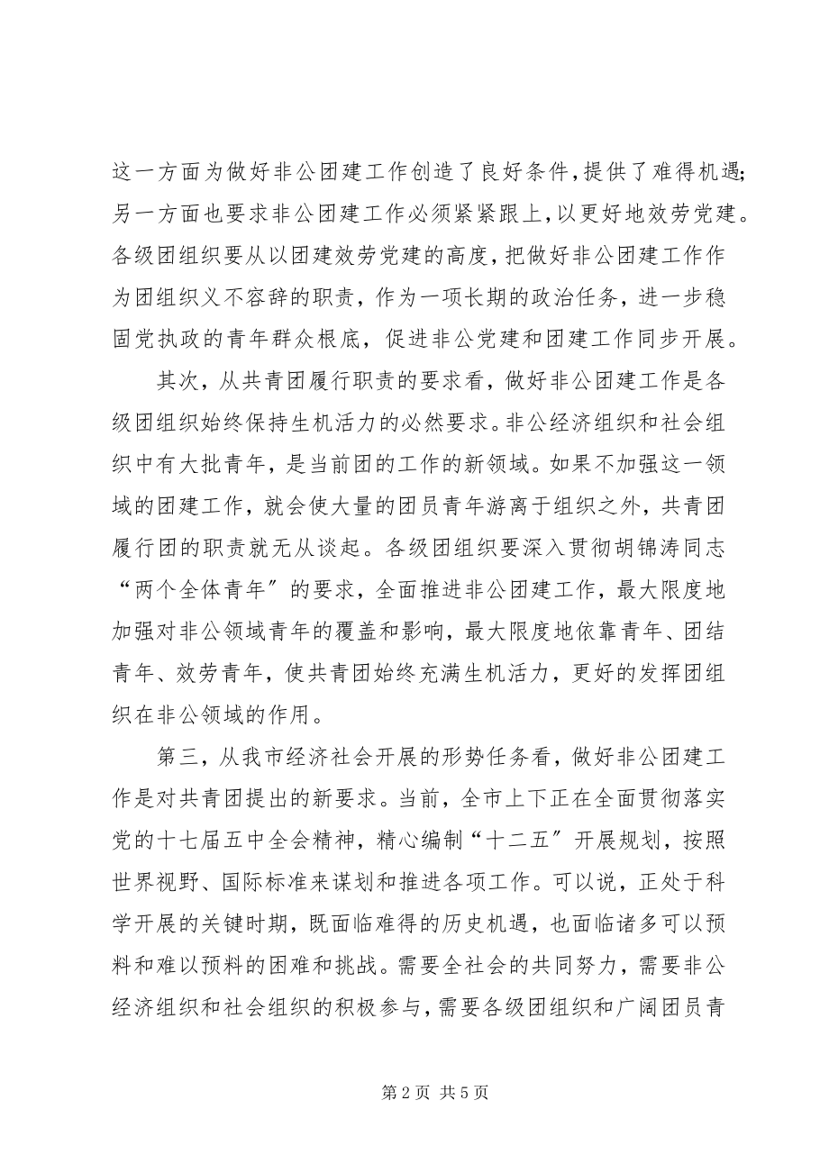 2023年副书记在非公团建工作会致辞.docx_第2页