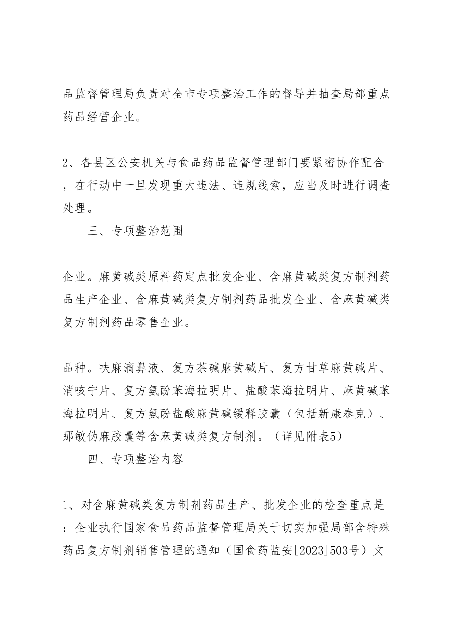 2023年监督局含麻黄碱类制剂整顿方案.doc_第2页