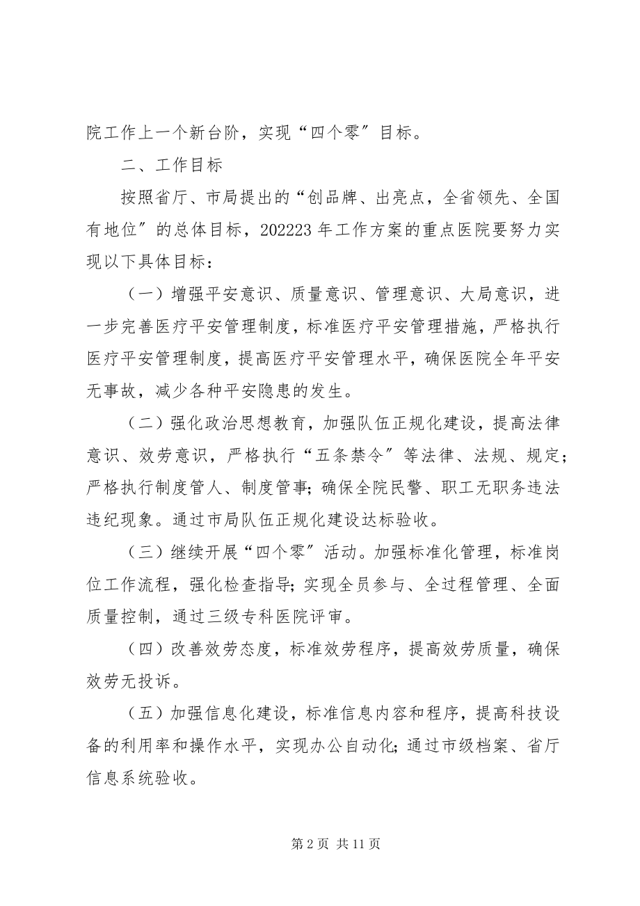 2023年医院工作计划三.docx_第2页