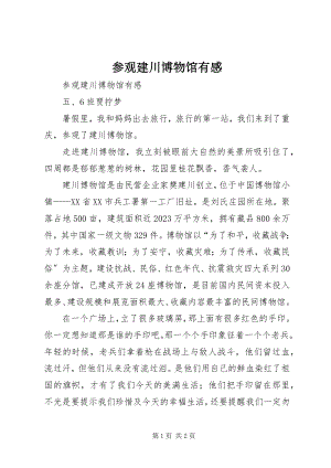 2023年参观建川博物馆有感新编.docx