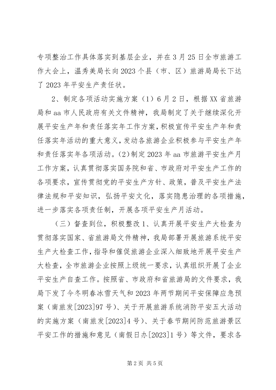 2023年上半年安全生产专项整治工作总结.docx_第2页