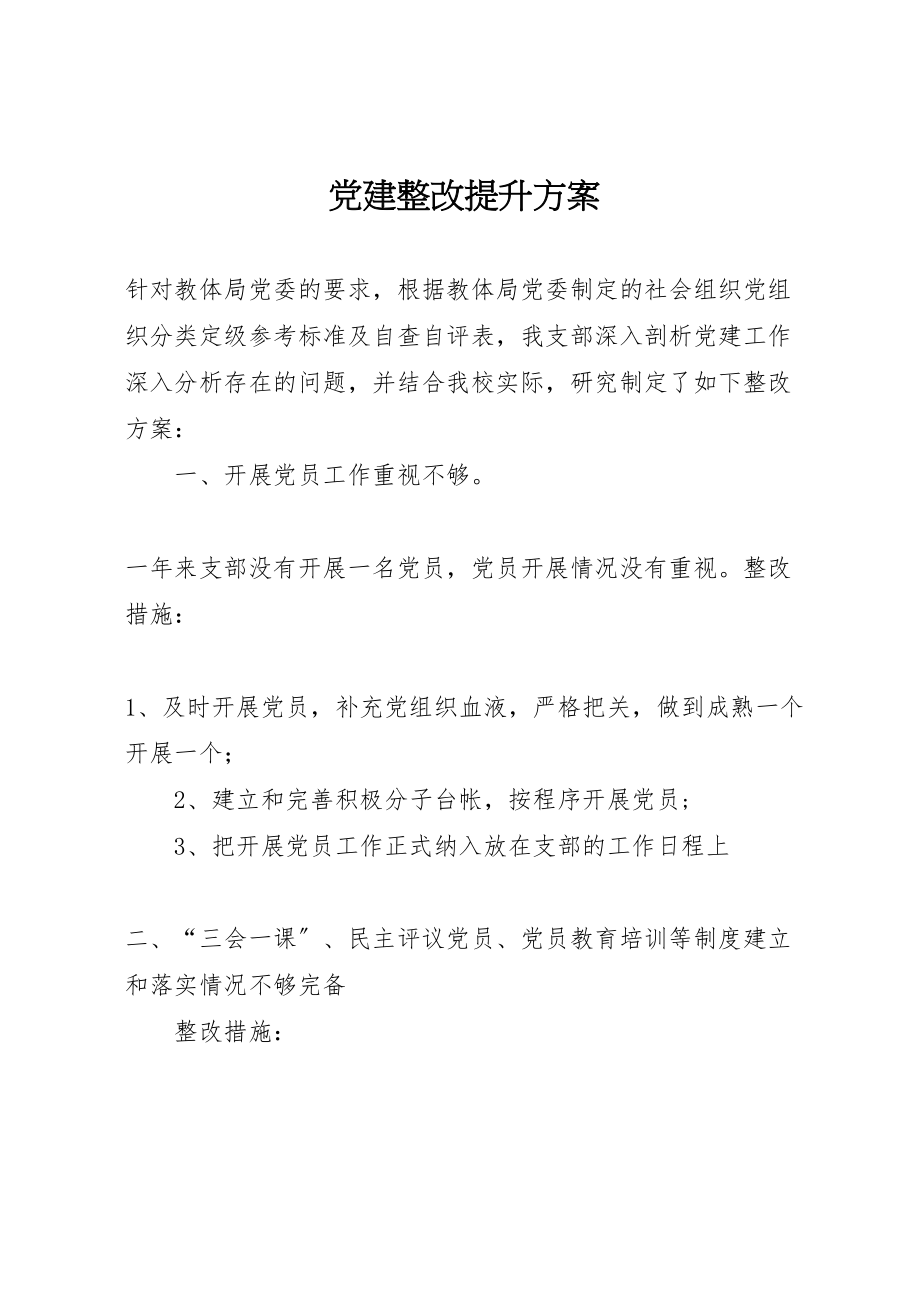 2023年党建整改提升方案.doc_第1页