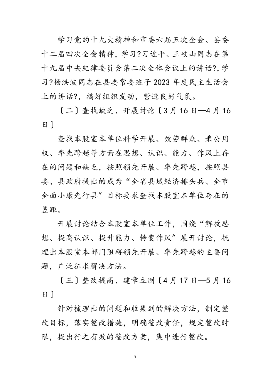 2023年建委开展解放思想大讨论活动方案范文.doc_第3页