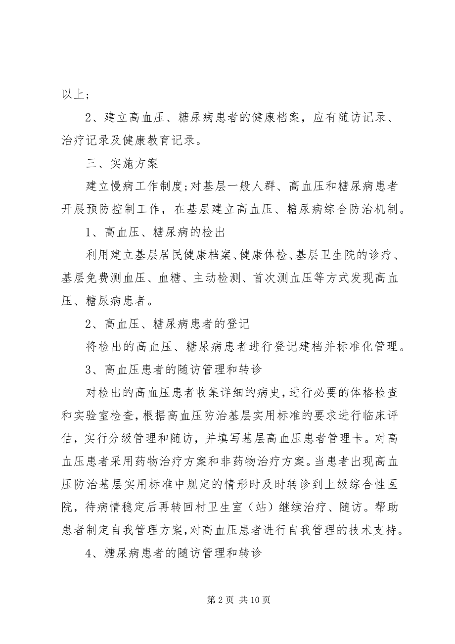 2023年慢性病管理工作计划参考.docx_第2页