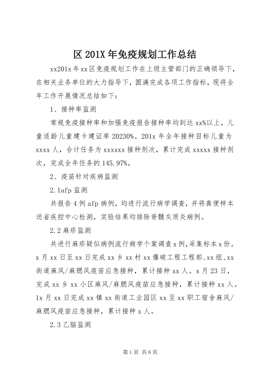 2023年区免疫规划工作总结.docx_第1页