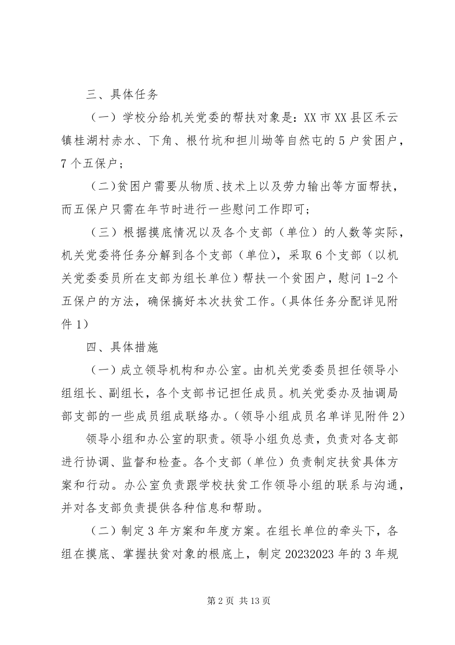 2023年精准扶贫工作的实施方案.docx_第2页