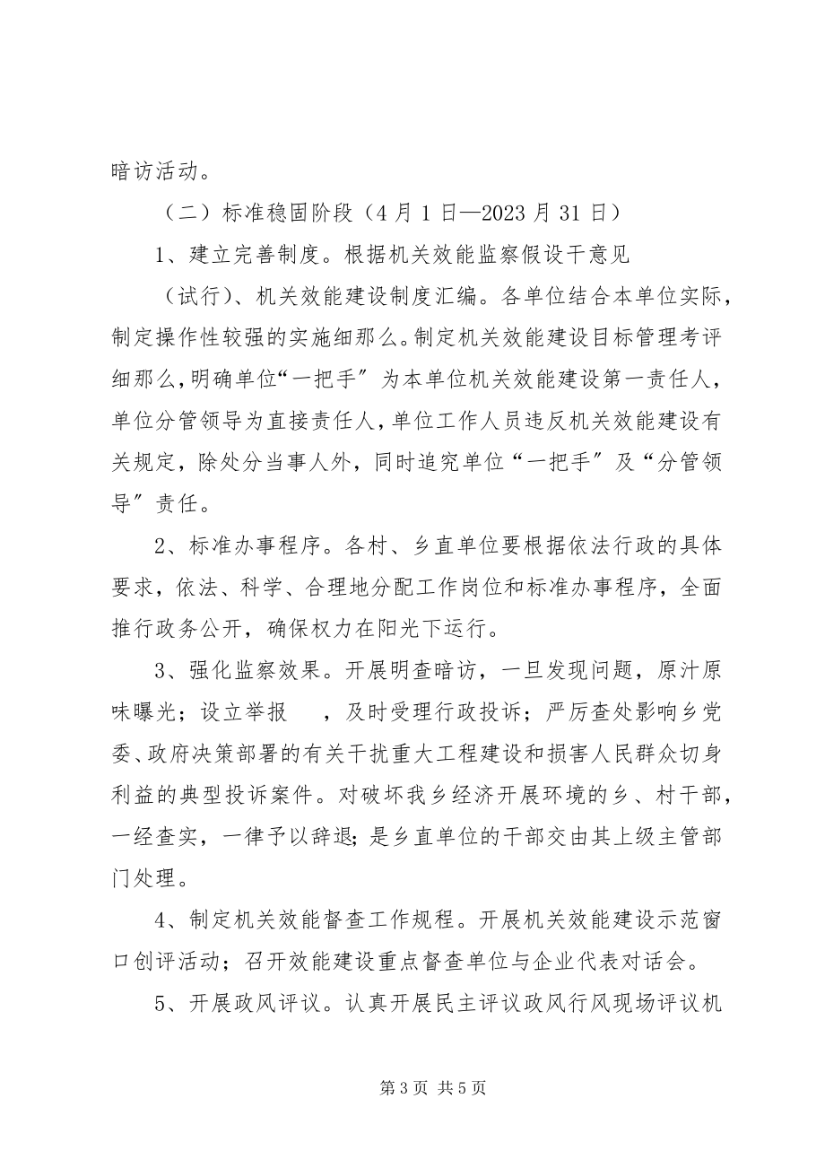 2023年机关效能建设提高意见.docx_第3页