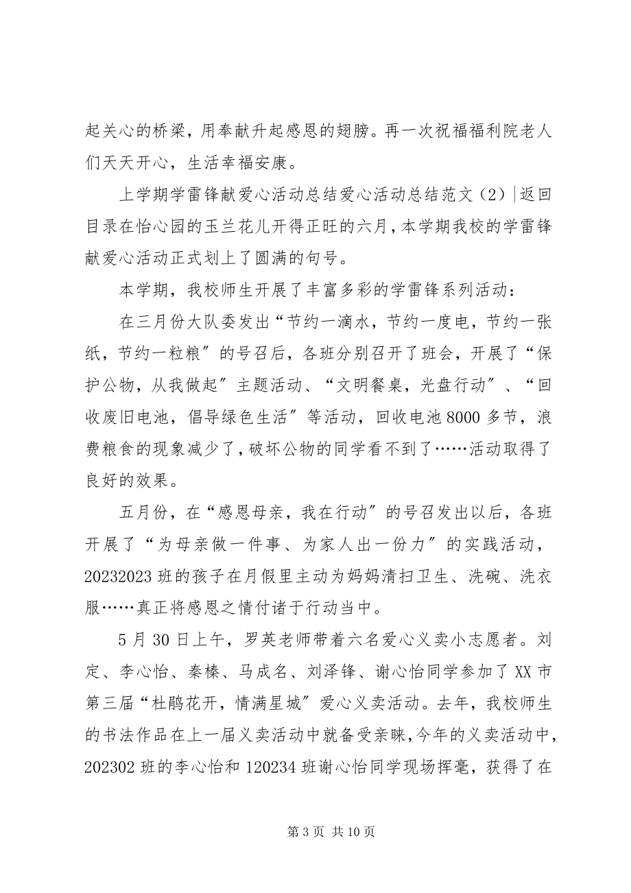 2023年爱心活动总结4篇新编.docx_第3页