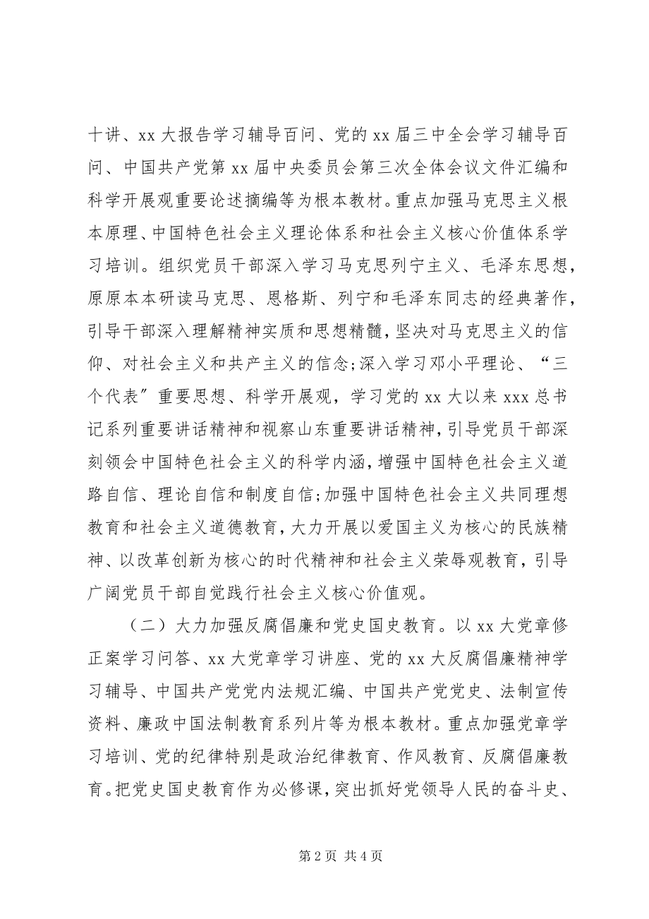 2023年干部党员学习计划.docx_第2页