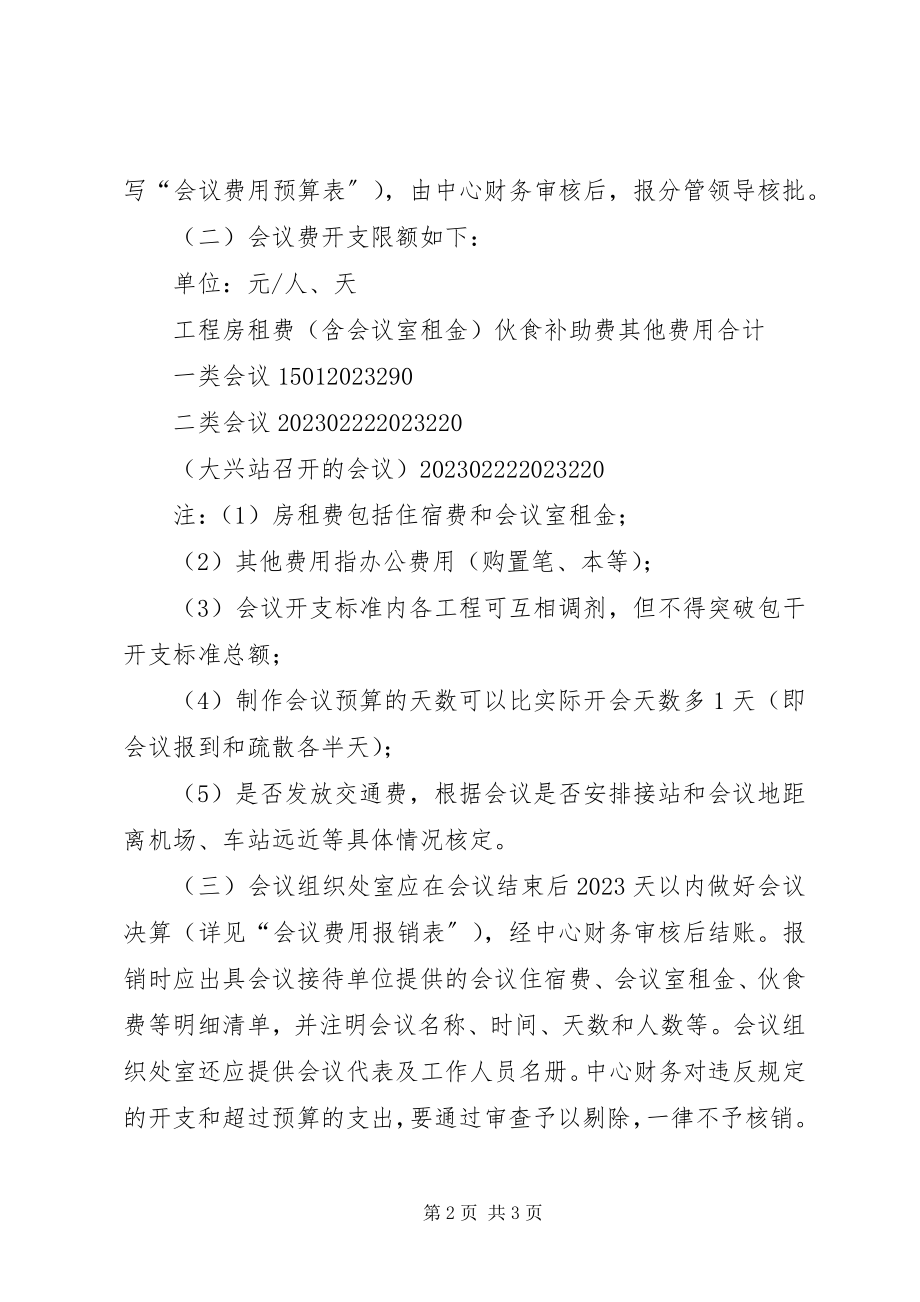 2023年会议费管理暂行办法.docx_第2页