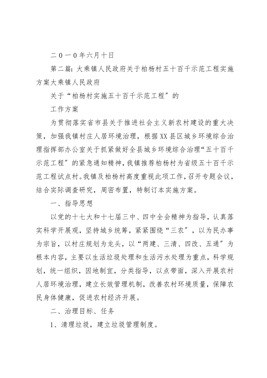 2023年大乘镇柏杨村“文明卫生户”评选方案.docx_第3页