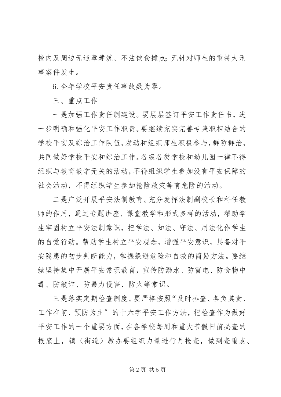 2023年学校安全工作计划及具体要点.docx_第2页