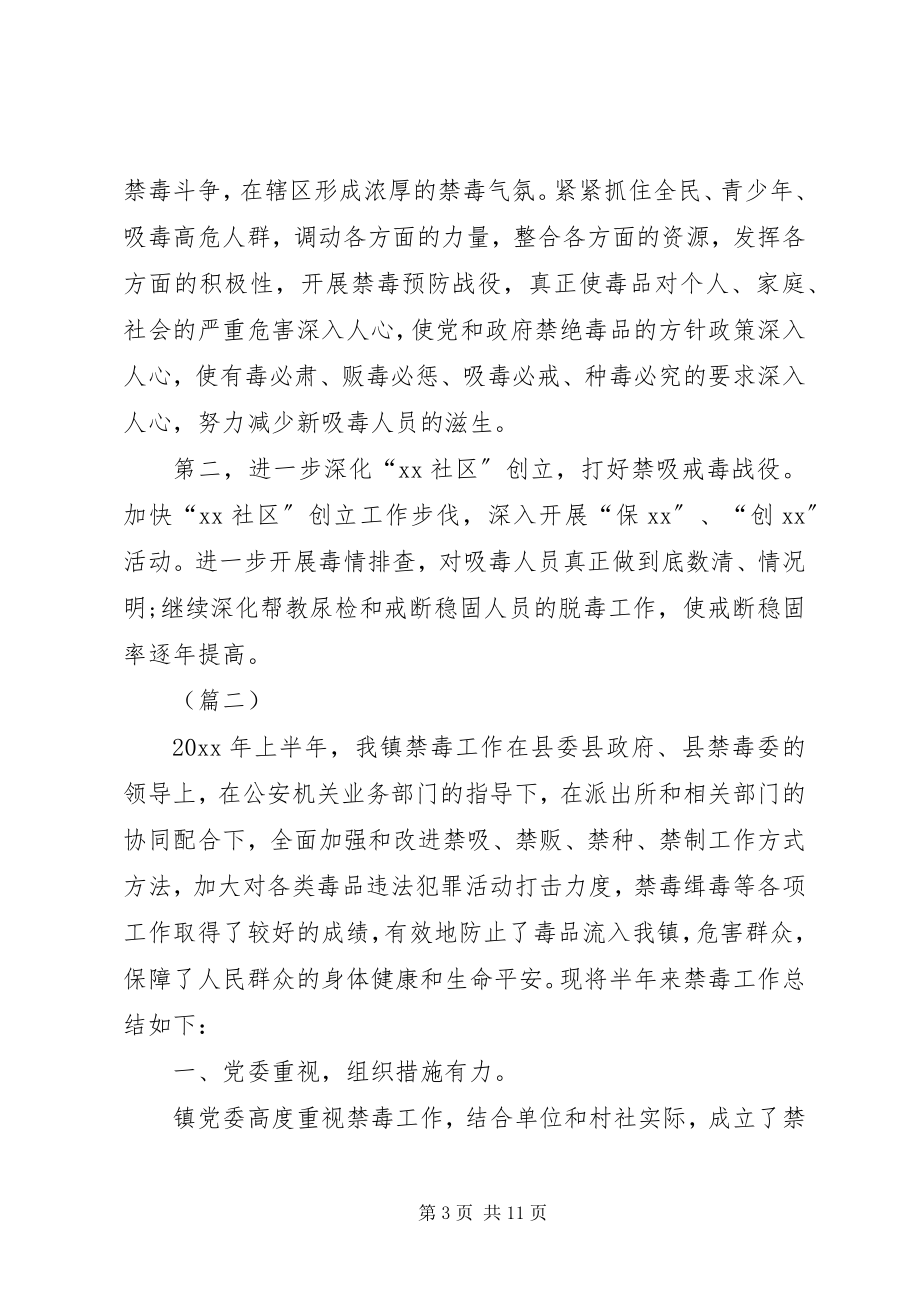 2023年乡镇禁毒半年工作总结.docx_第3页