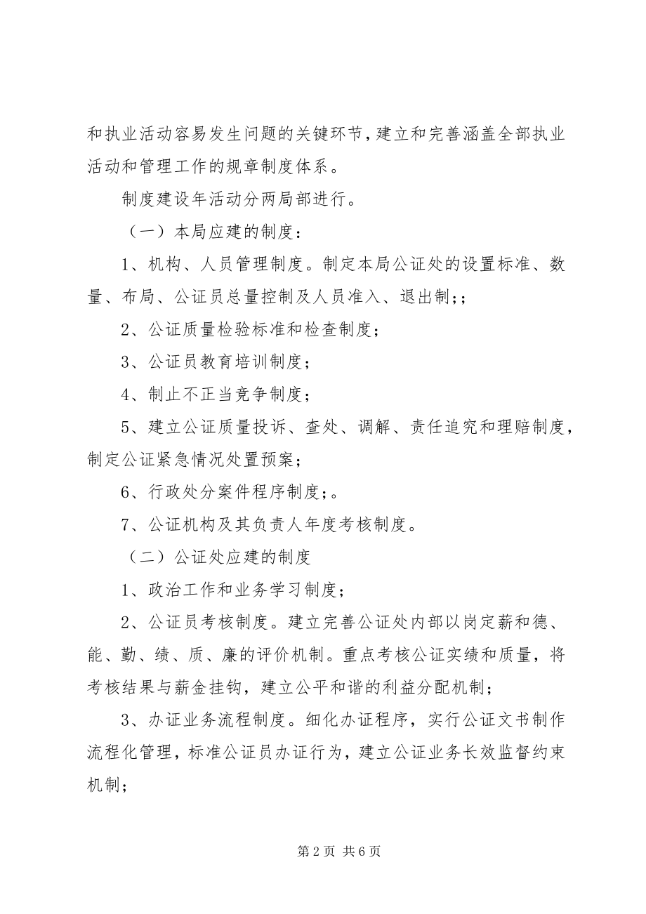 2023年公证制度建设年意见.docx_第2页