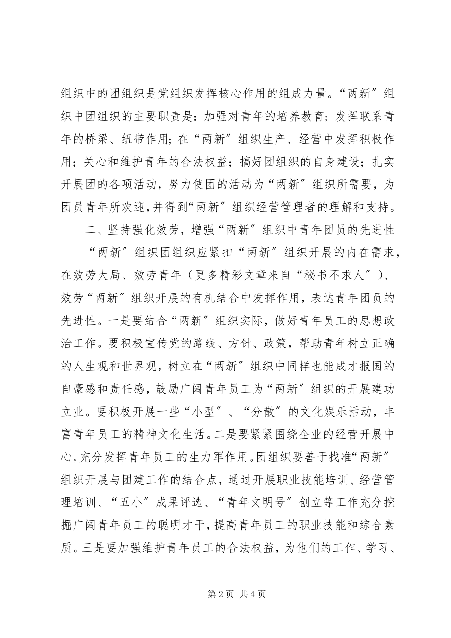 2023年加强“两新”组织团建工作的思考.docx_第2页